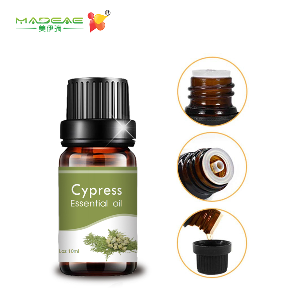 pure Cypress essential Oil regulate Tighten Pores Whitening