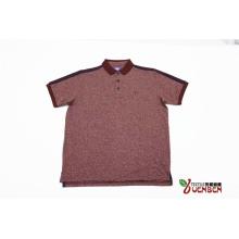 Men's Melange Jersey Polo With Tape
