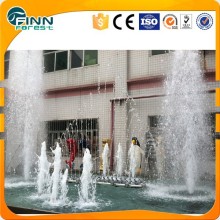 Colorful Cedar Jet Fountain With LED Fountain Light
