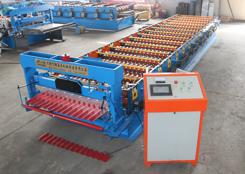 12 Month Warranty Good Quality Corrugated Tile Roll Forming machine