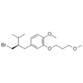 Benzeno, 4 - [(2R) -2- (bromometil) -3-metilbutil] -1-metoxi-2- (3- metoxipropoxi) CAS 172900-69-5