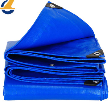 Custom Blue Plastic Poly Tarps