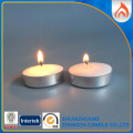 Alüminyum Teneke ile Mini Kokusuz Tealight Mumlar