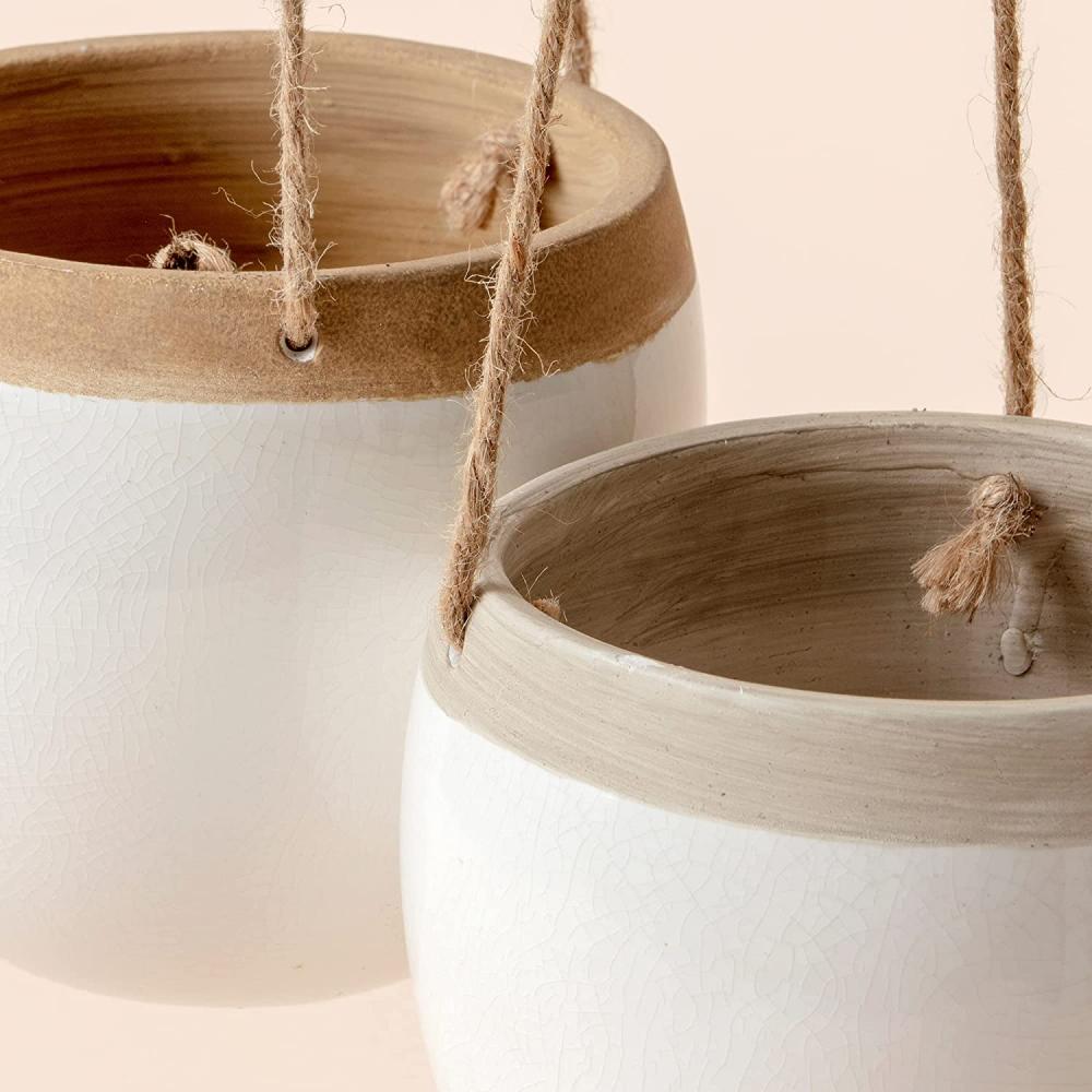 Planters Plant Pots με ραγισμένο σχέδιο