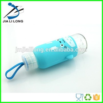 Silicone water bottle decorative juice bottle