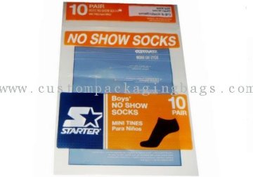 Custom Packaging Bags Ldpe Scoks Bags