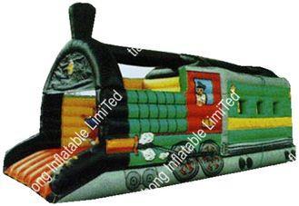 Commercial PVC Blow Up Obstacle Course With Digital Printin