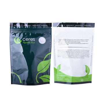 Eco Firendly Compostable Seed Packaging 3 Side Seal