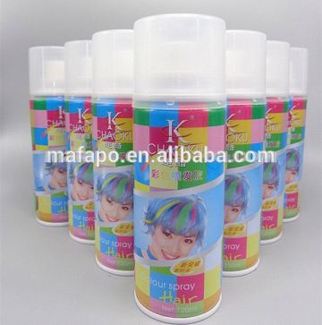 temporary hair dye washable hair color spray