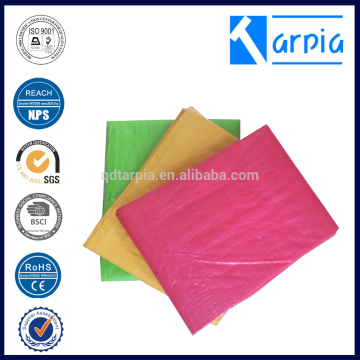 customized pe tarpaulin size in all kinds standard sizes