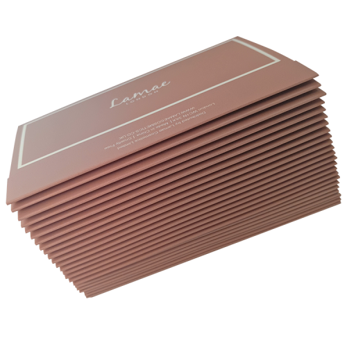 Popular Cosmetic Fancy Pink Eyelash Paper Box