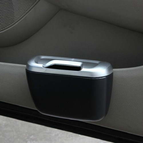 Mini Car Trash Auto Rubbish Dustbin Trash Can Garbage Dust Case Box Car Storage Case Car Trash Bin Car Accessories