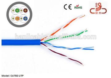 hang zhou cable manufacturer high speed internet cat5e utp lan cable