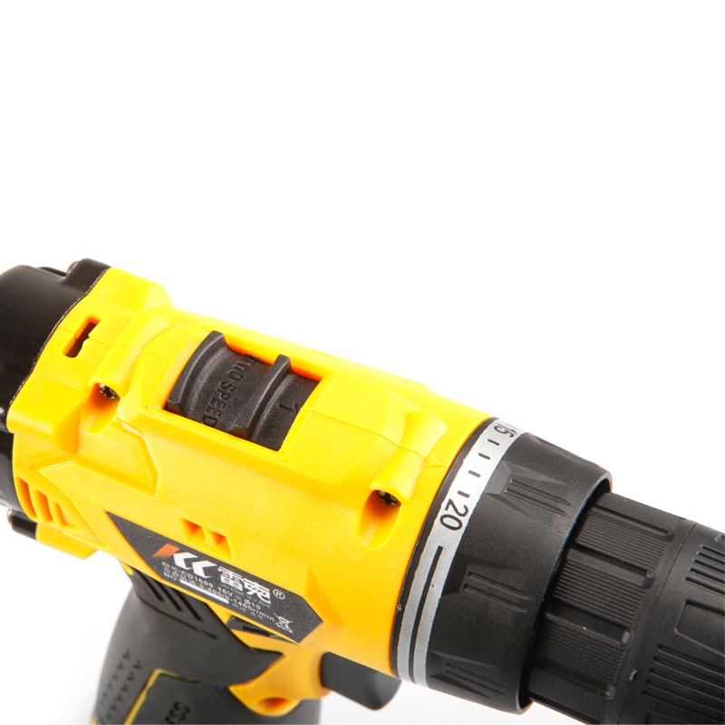 2 speed 10MM 20+1 torque setting cordless screwdriver household DIY 16.8V lithium battery electric drill
