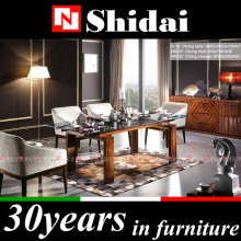 A-19 antique french provincial dining room furniture / used solid teak dining room furniture / traditional dining room furniture