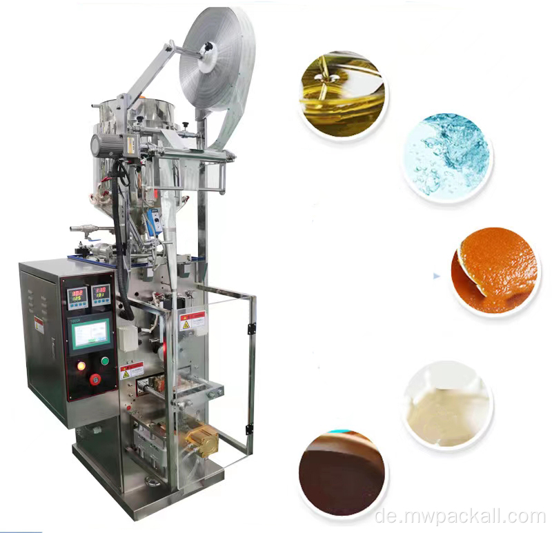 Automatische Kochbananen Vollautomatische Wasserbeutelverpackungsmaschine