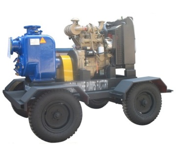Self Priming diesel engine centrifugal Sewage Pump