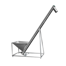 304 Stainless Steel Screw Conveyor for Vertical Applications