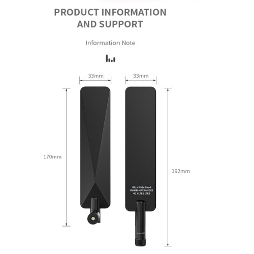 Antena WiFi Router 2.4g 5.8g Frekuensi Band Dual