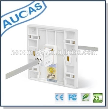 hot sell network ethernet rj45 faceplate / electric socket faceplate / china factory fiber optic faceplate /UK style