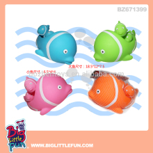 Squishy rubber toys bath toys fish