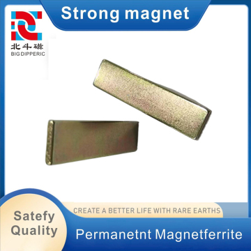 38H Brass-Tone Rare Earth Bar Magnet