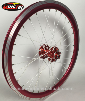 MINGTAI alloy wheel 20 inch, 20" bicycle wheel disc brake wheel , 20 inch wheel