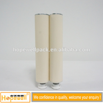 Customize logo printing aluminum material tube aluminum cosmetic tube foil package