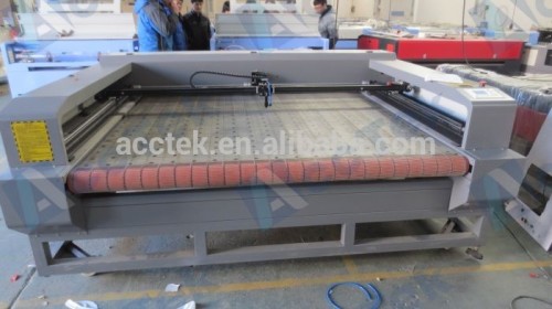 fabric laser cutting machine with auto feeding system 1610