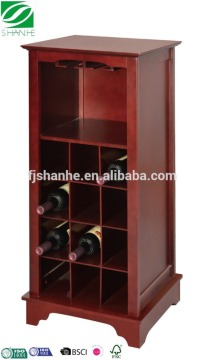 SH living room furniture modern red wine cabinet
