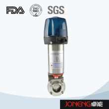 Stainless Steel Food Grade Pneumatic Butterfly Valve with Control Cap (JN-BV1002)