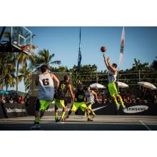 carreau de sol en plastique réglable du sol de basket-ball