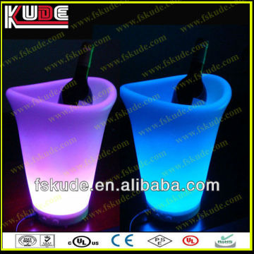 led illuminated wine ice bucket/Customized Led Ice Bucket,Plastic Ice Bucket,Acrylic Ice Bucket