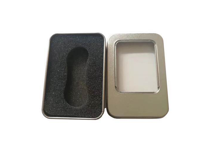 Rectangular Spinner tin box