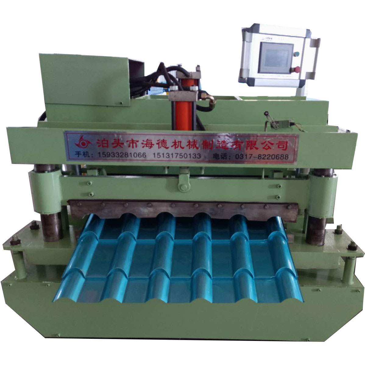 ibr corrugated roof sheet roofing glazed tiles roll forming making machine