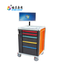 Clinic medication mobile care cart