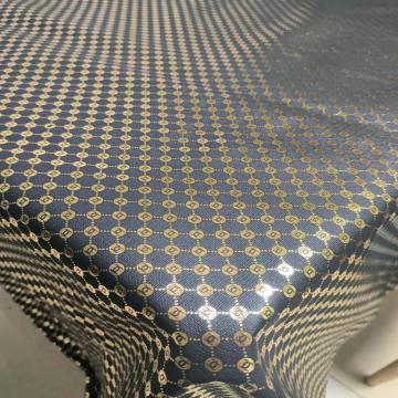 Pattern bear and double-C PU Gold tablecloth