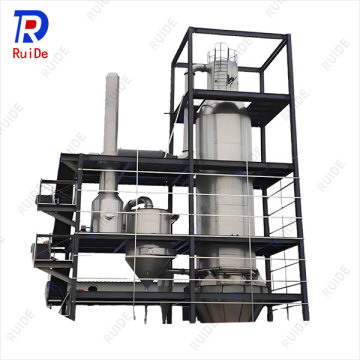 Pressure spray drying tower