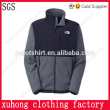 Latest design Autumn blank mans fleece coat