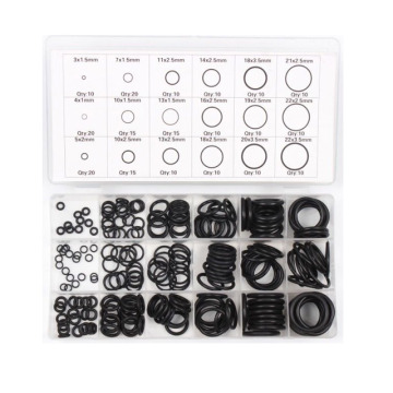 VIKTEC 225Pc O-Ring Assortment for Car Assembly