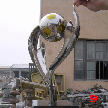 304 stainless steel bals sculpture