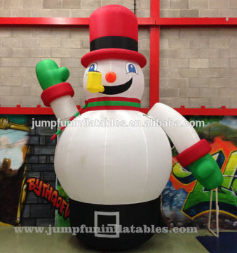 cheap inflatable yeti snowman for advertising in christmas