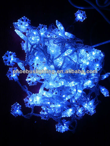 LED 3D mini String Snowflakes light decorative light