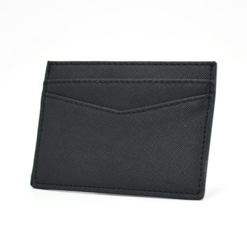 신상품 Pu Saffiano Leather ID Card Holder