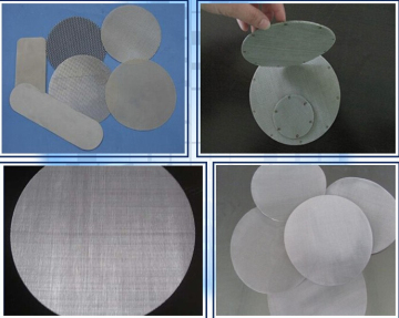 10 micron, 40 micron stainless steel filter mesh, cylindrical filter elements