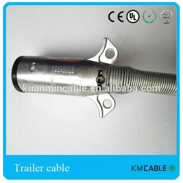 Direct selling trailer connector 7 pin metal plug adaptor