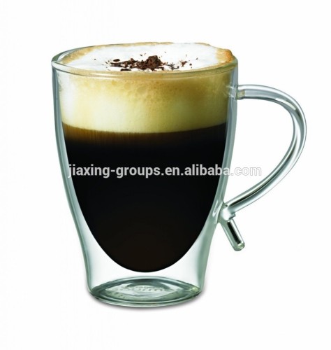 2015 hot sale and new desgin pborosilicate glass mugs