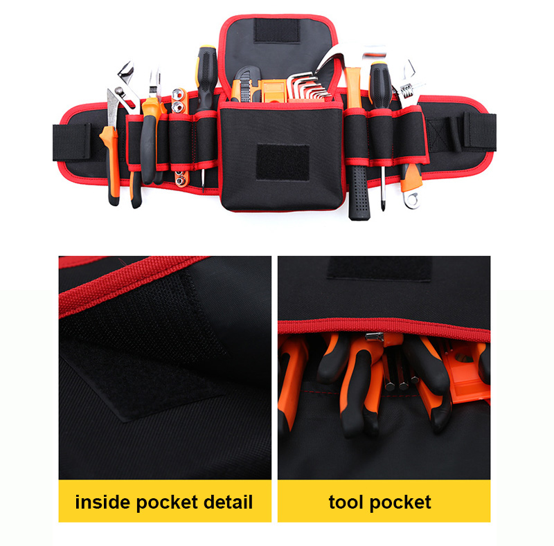 Custom multi-function power made tools waist bag update design 2021