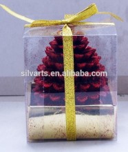 pine cone shape candle