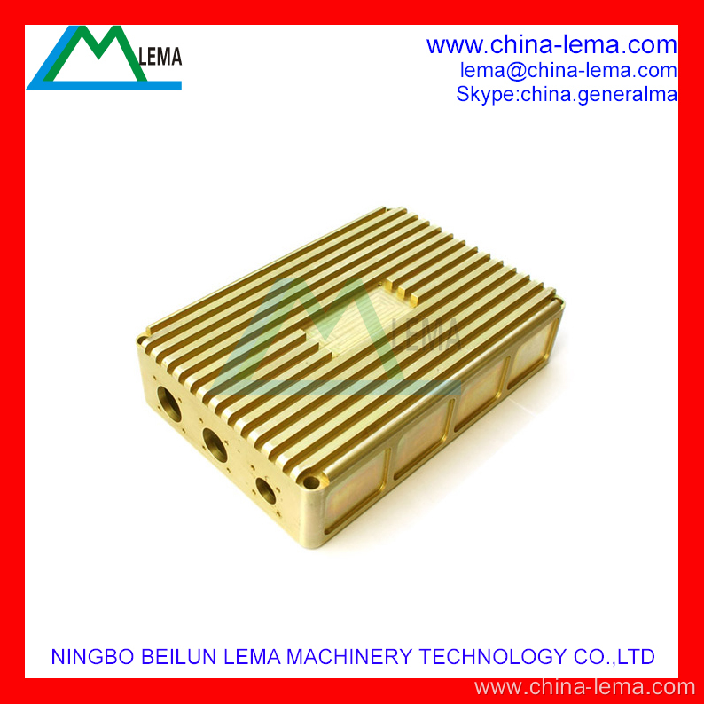 Precision Brass Telecom Cavity Machining Part